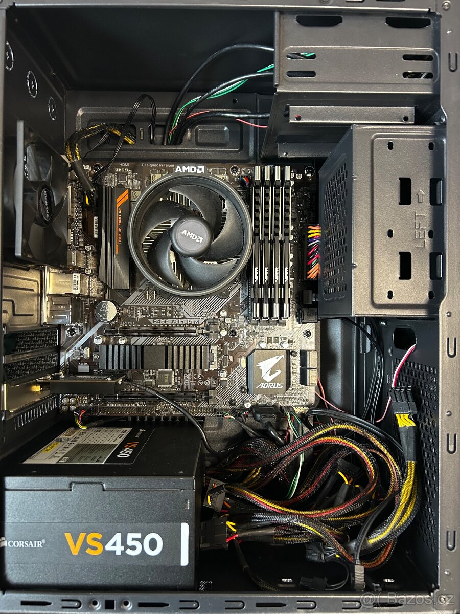 Herní / pracovní PC sestava – Ryzen 7 2700 / 32 GB RAM / Aor