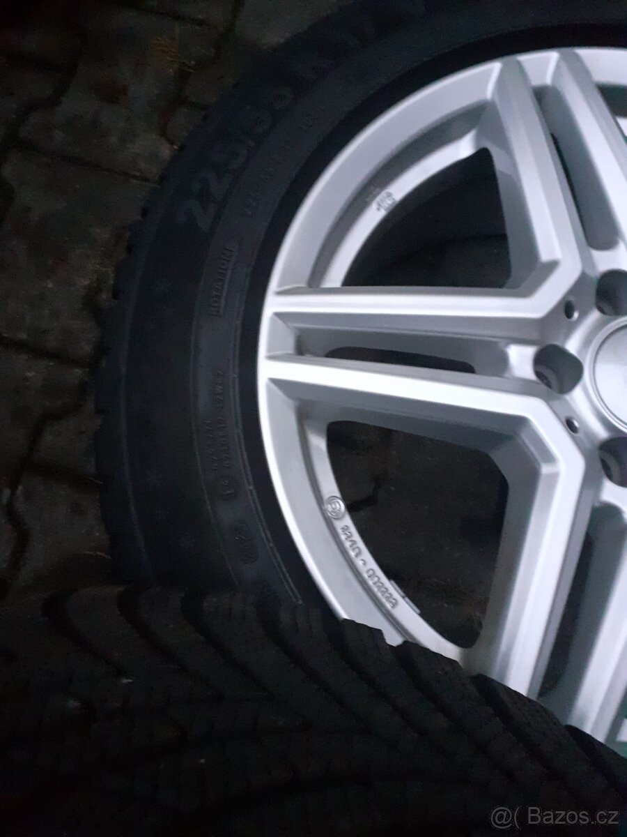 225/55 R17 5x112 zimní alu NOVÁ