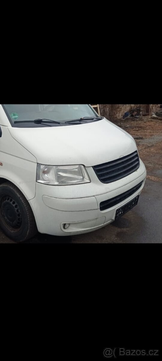 VW předek na t5 kapota a nárazník není jiz