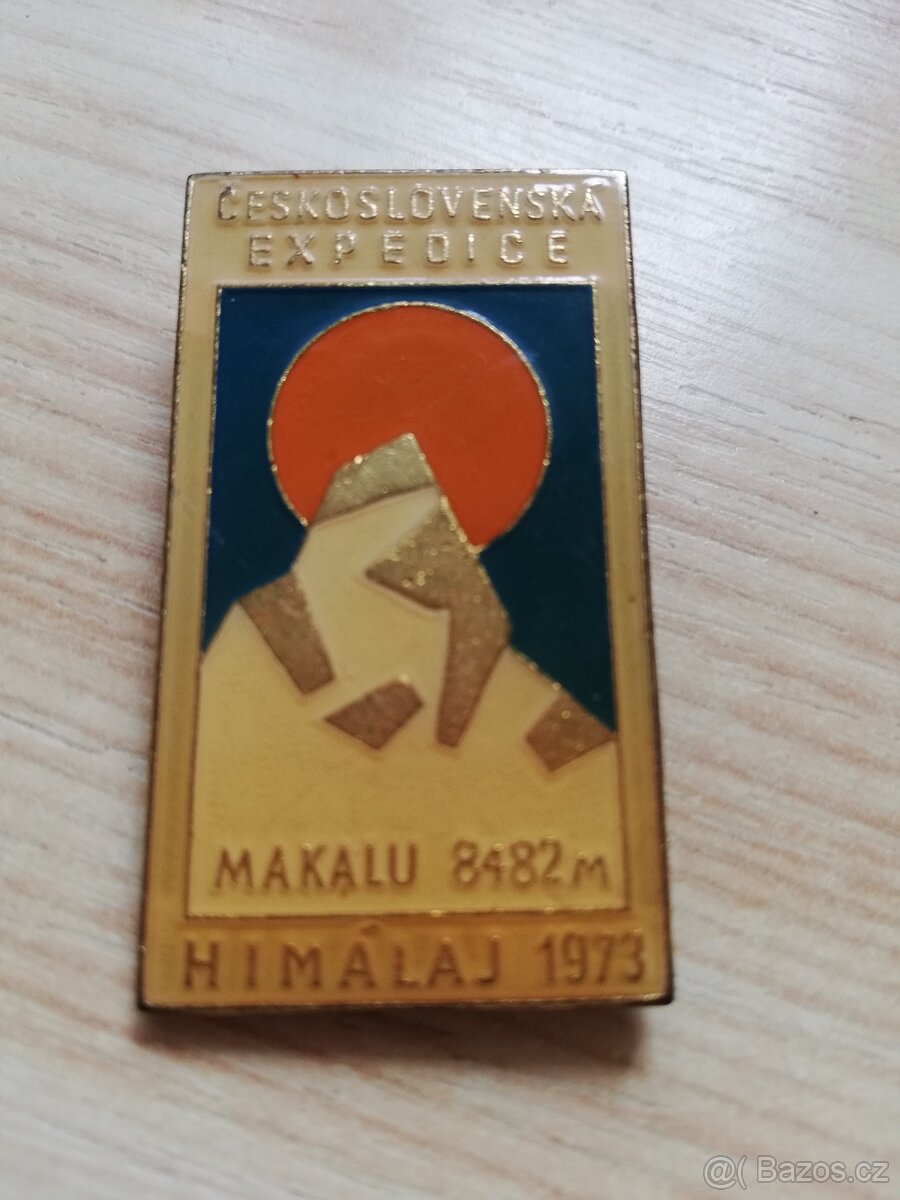 Odznak expedice Makalu 1973