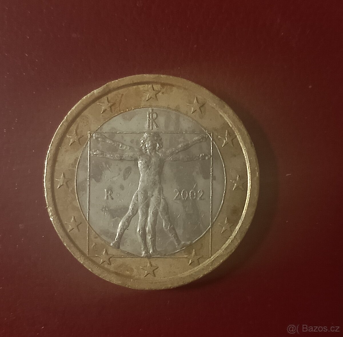 1€ Vzácná mince Itálie r2002.