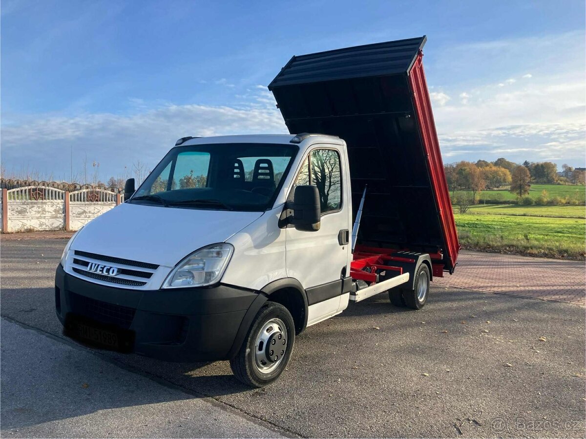 Iveco daily 35C15 3 stranný sklapač
