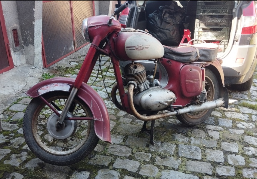 Jawa 250/353 rv 1957 bez TP
