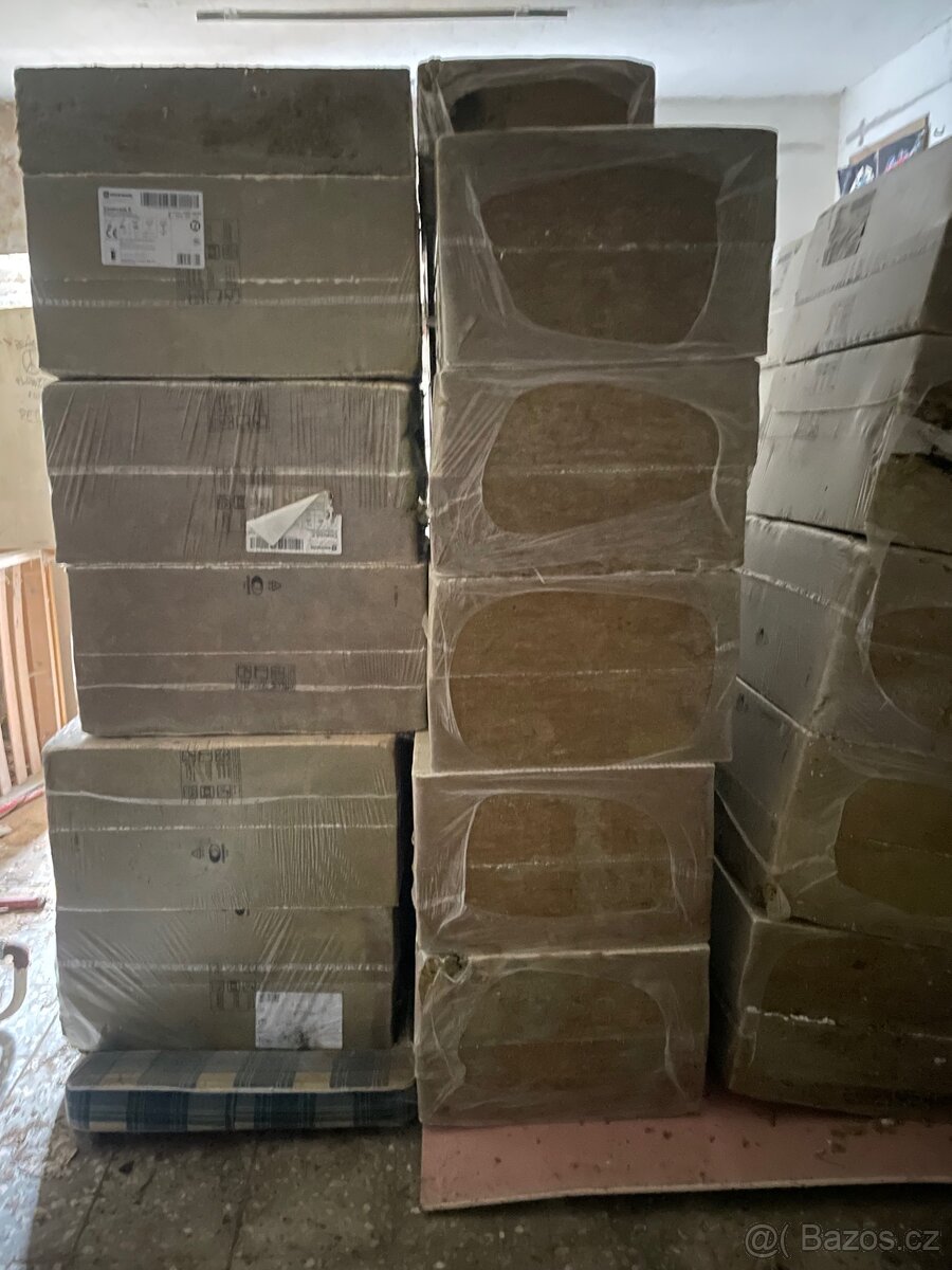 Prodám izolační materiál – kamenná vata, polystyren
