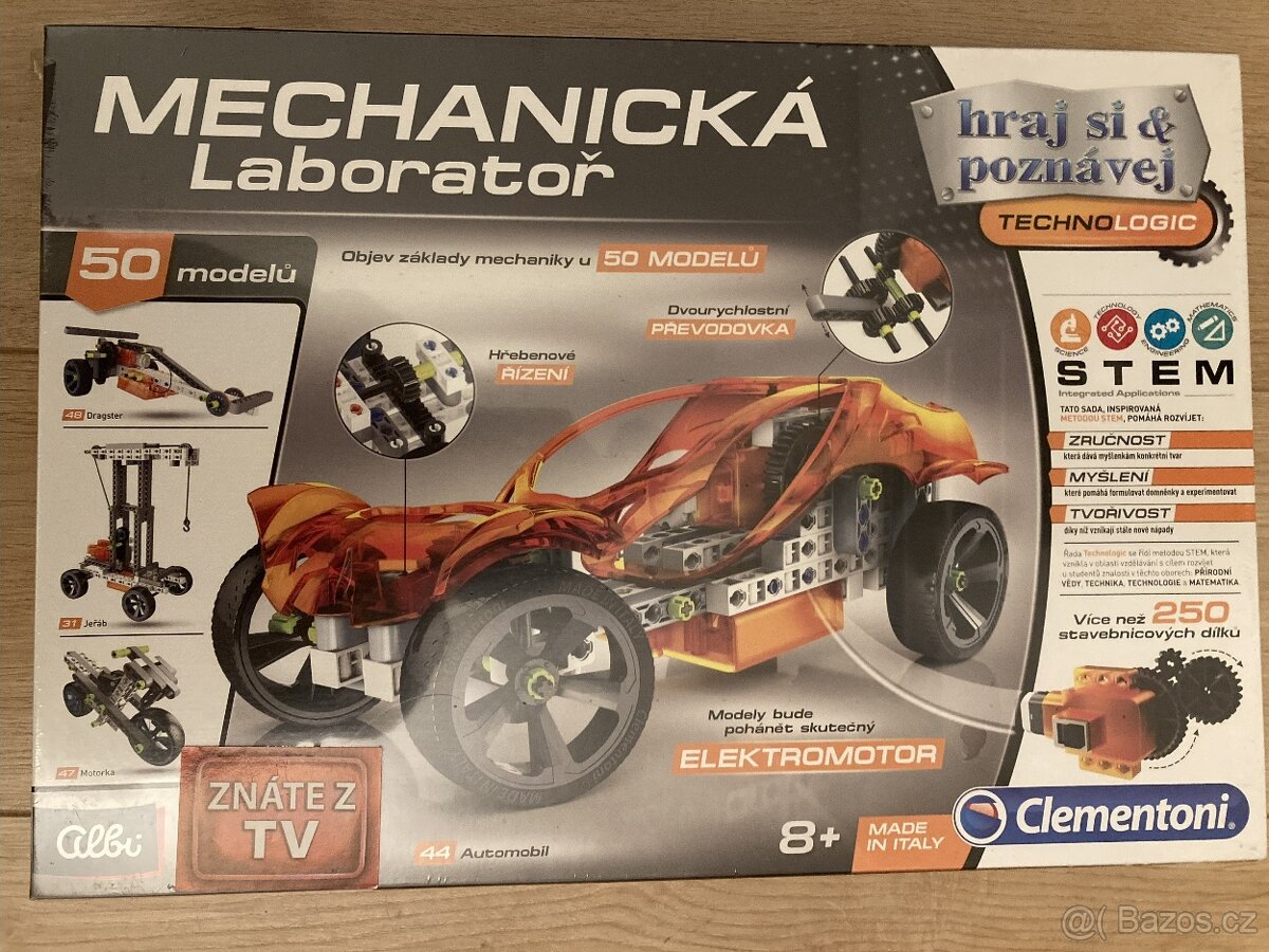Stavebnice Mechanická Laboratoř Buggy, nová nevybalená