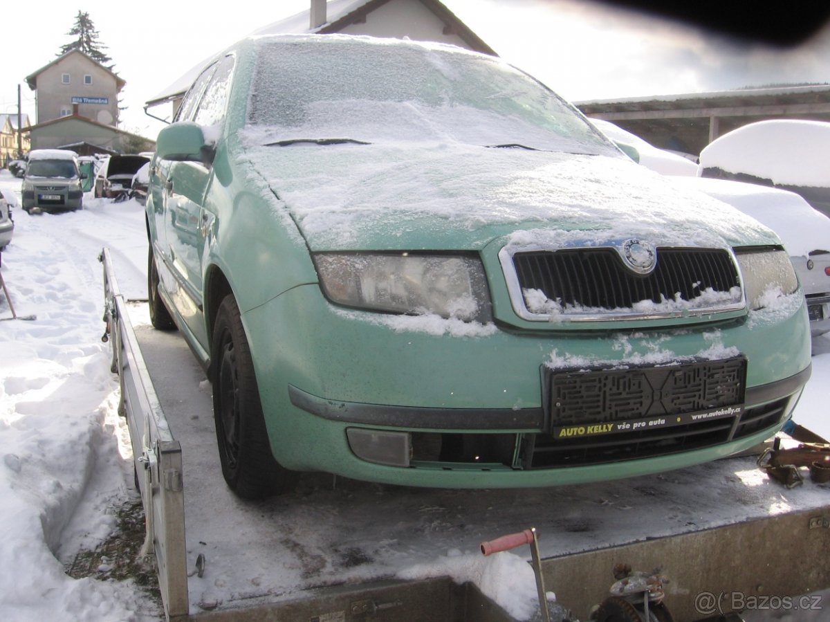 Prodám díly na Škoda Fabia 1.4 74kw AUB