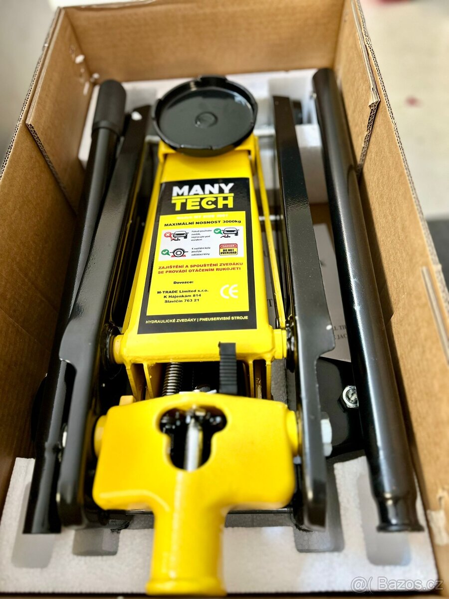 Zvedák na auto 3000kg | Nový | DPH