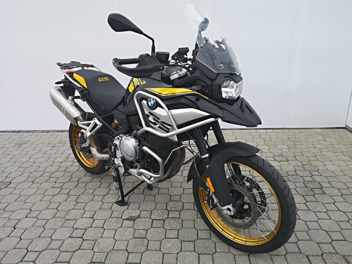 BMW F850GS model  40 th r.v .10/2021 , 2.majitel, nové v ČR