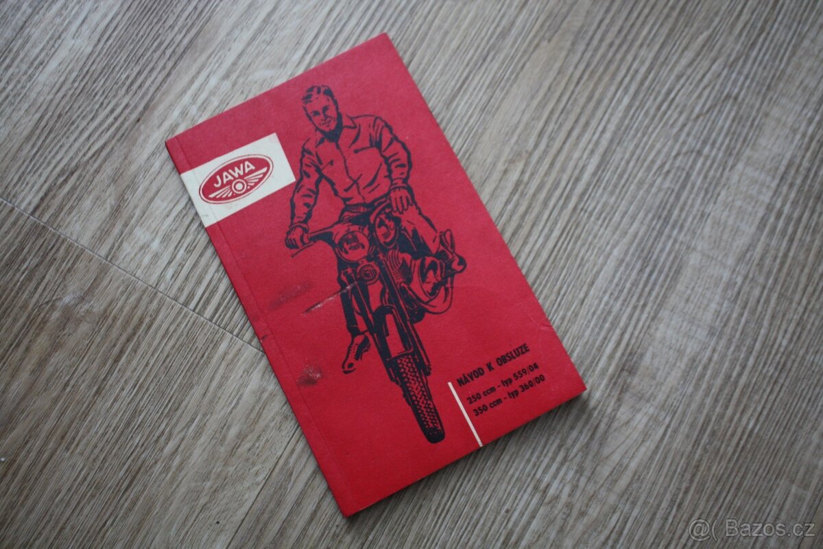 Jawa 250 typ 559/04, Jawa 350 typ 360/00 - Návod k obsluze