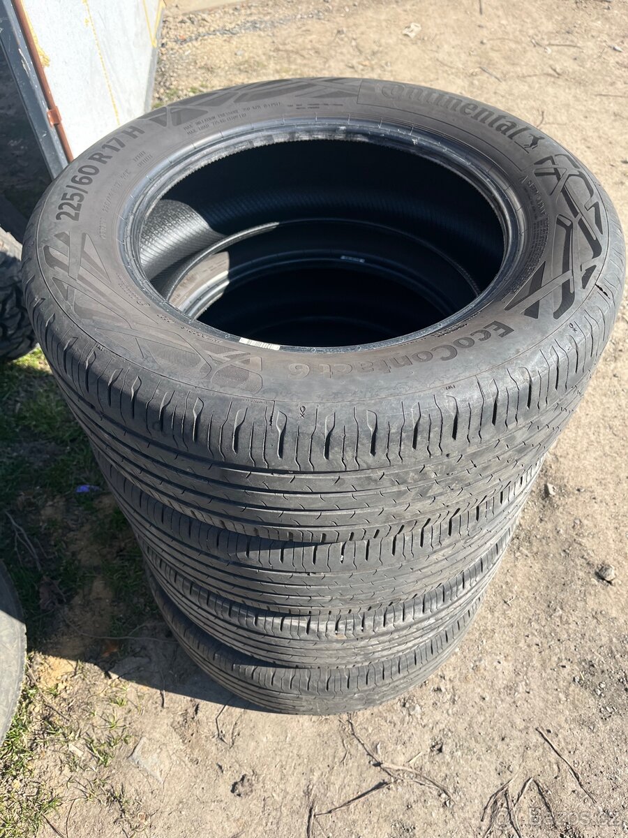 Prodám 4x Letní Continental 225/60R17