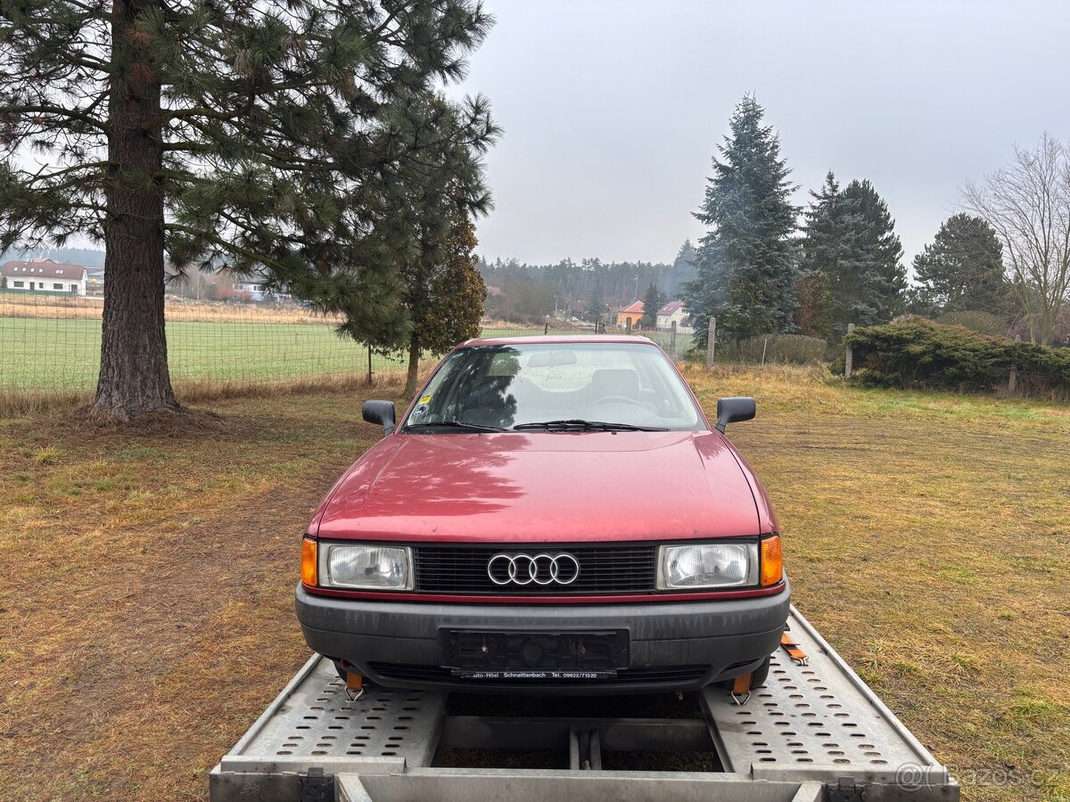 Audi 80 1.8 S (1988) – původ DE, servisní knížka