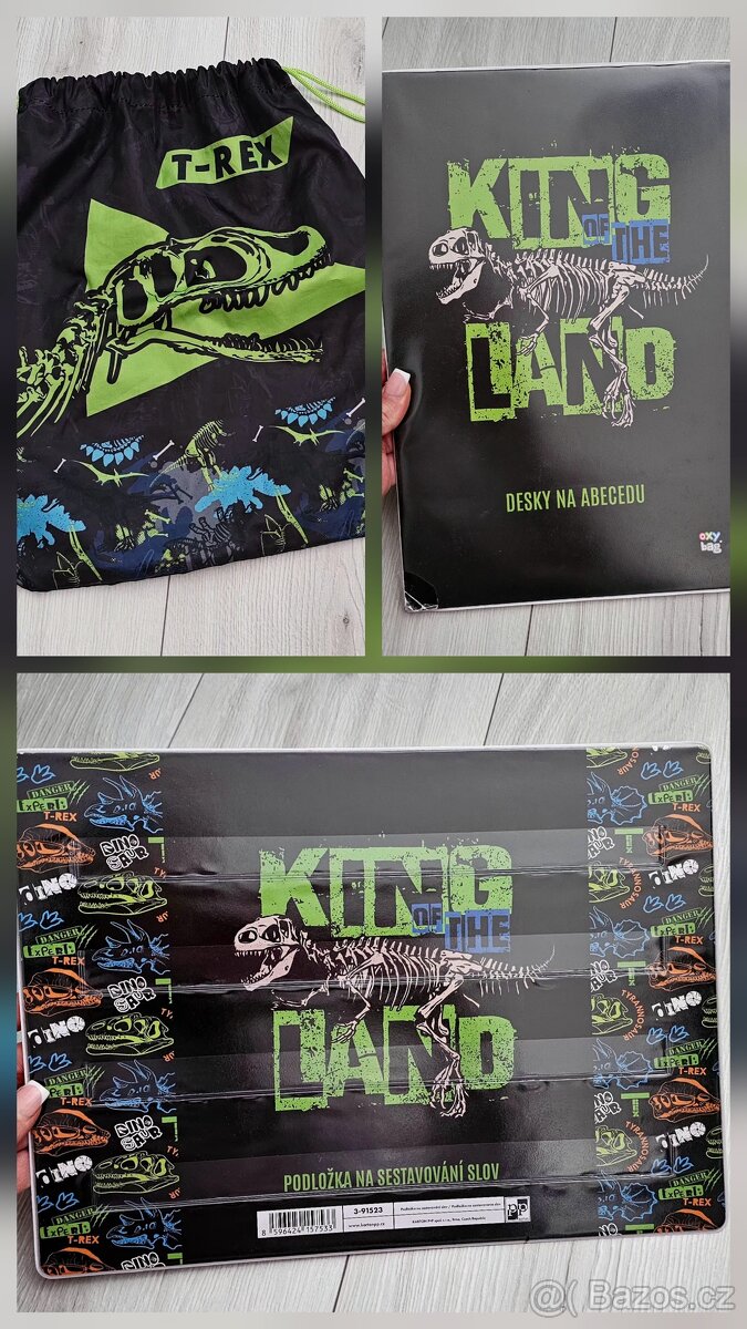 Školní set - vak,desky