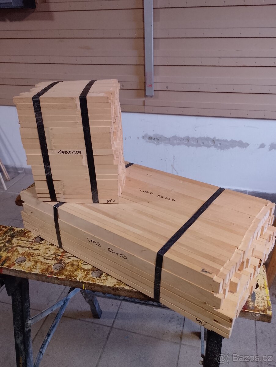 Rámkové přířezy hoffmann pro langstroth 2/3 (159 mm)