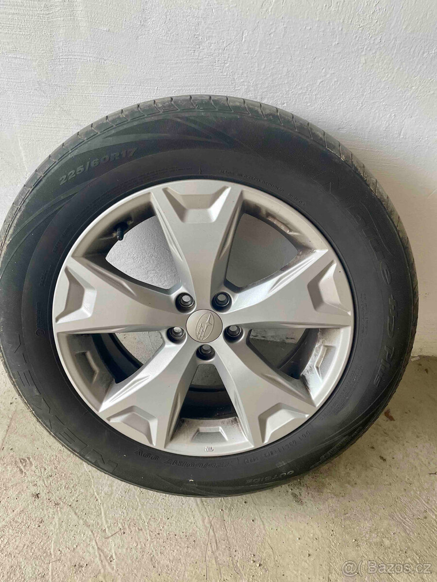 4 x alu disky na subaru Forester
