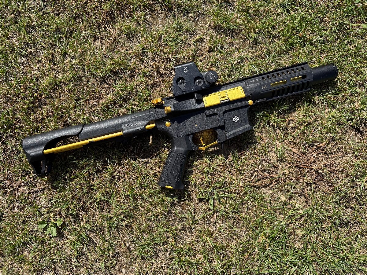 Airsoft G&G ARP 9 PDW Gold