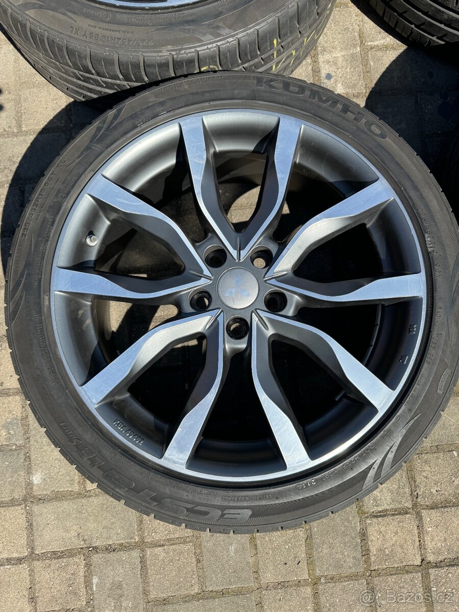 ORIGINÁL Alu Mitsubishi Outlander R19, 5x114.3 - LETNÍ