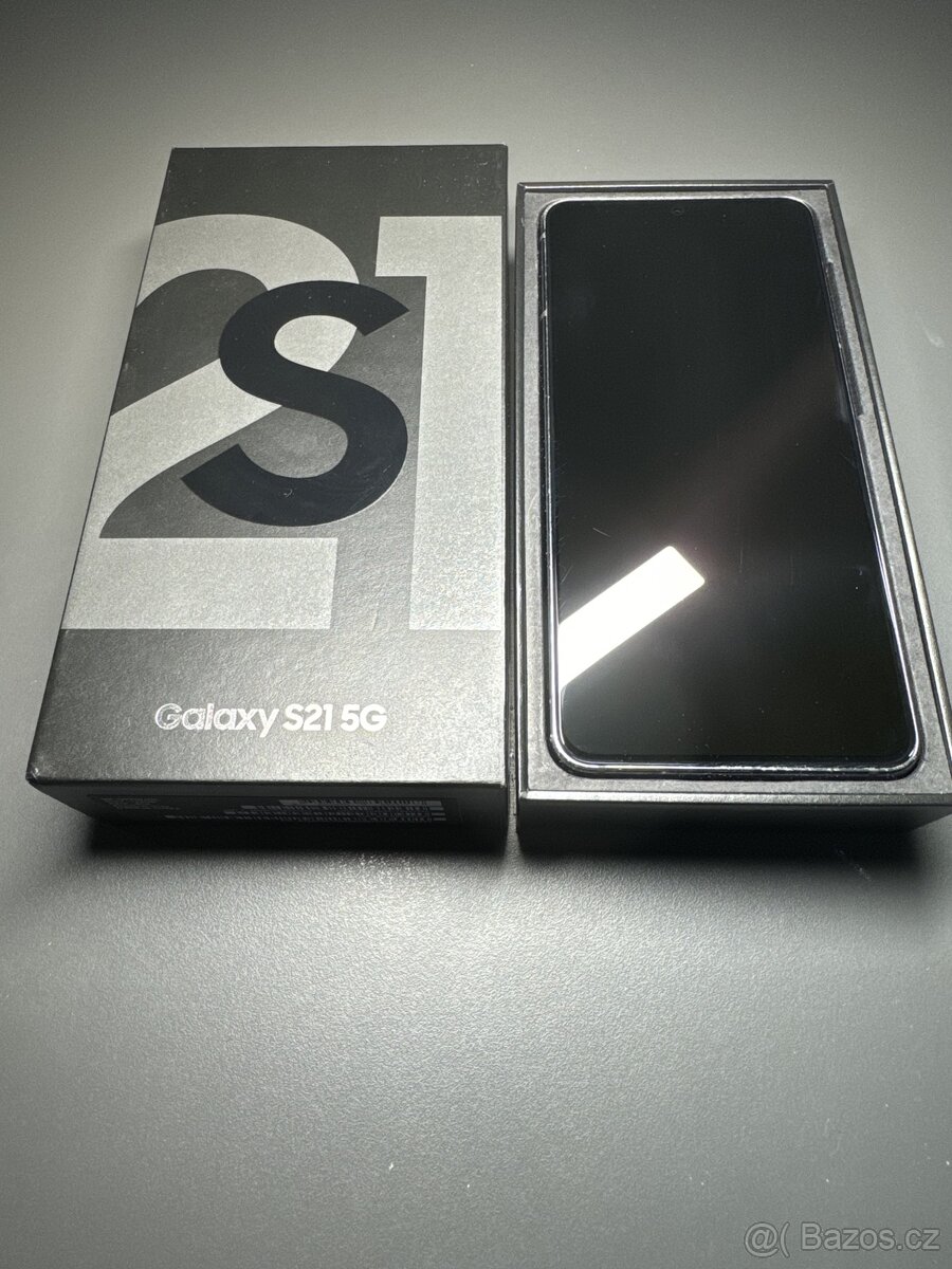 Samsung Galaxy S21 5G 128gb-šéda