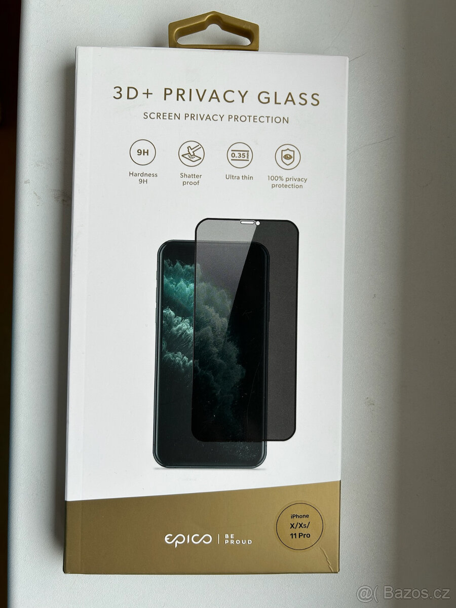 3D privacy glass i Phone X/XS/11 PRO