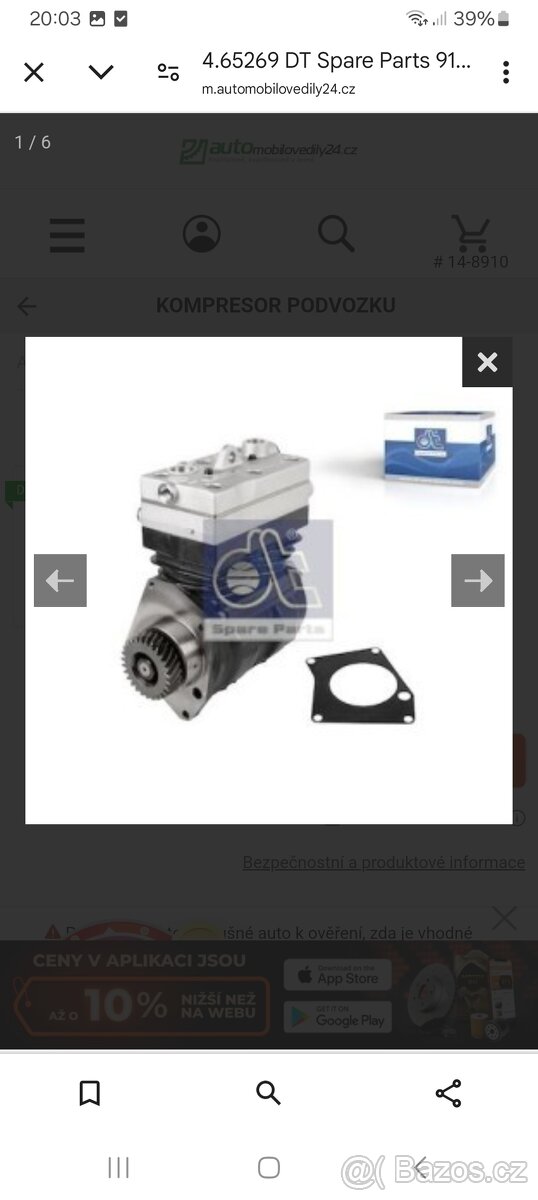 Kompresor Wabco na Mercedes