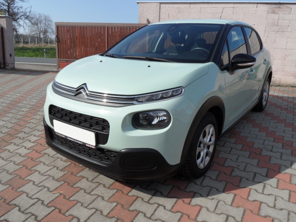 Citroen C3 1.2 PureTech,1.maj,zak. v ČR,najeto 29000km