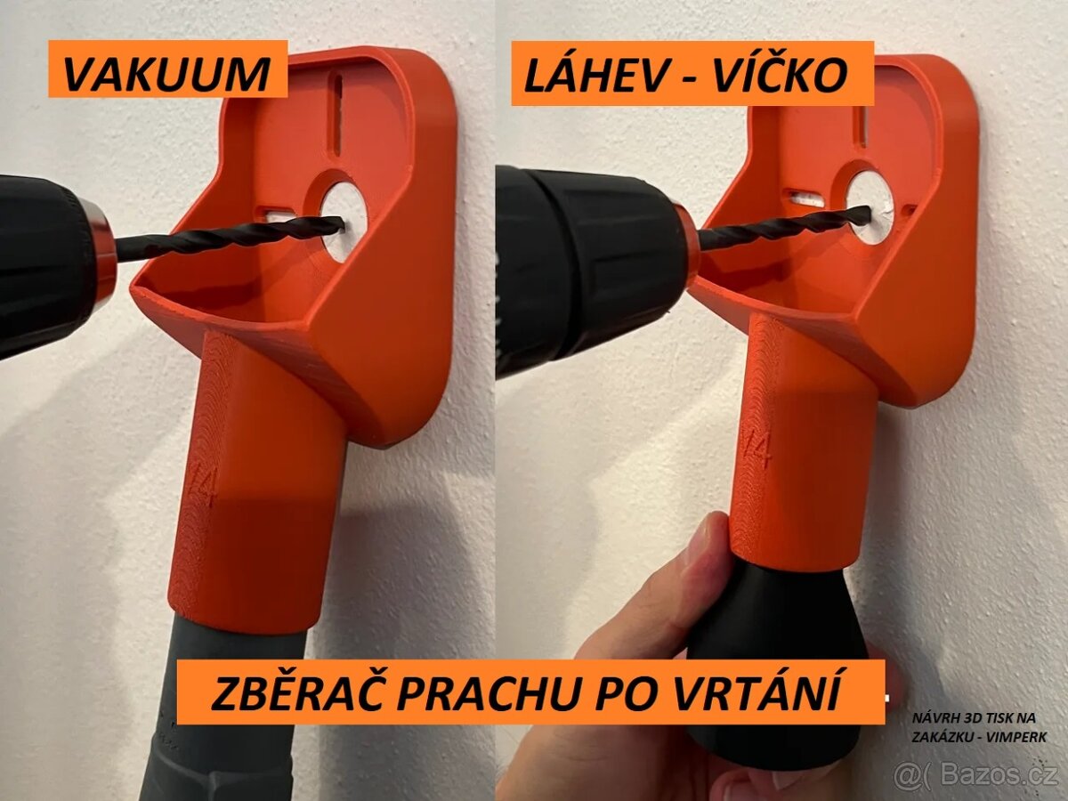Lapač nečistot při vrtání