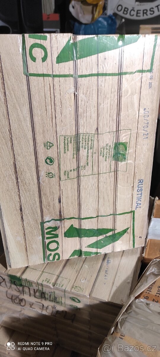 Prodám parkety dub 70 x 400 22bal