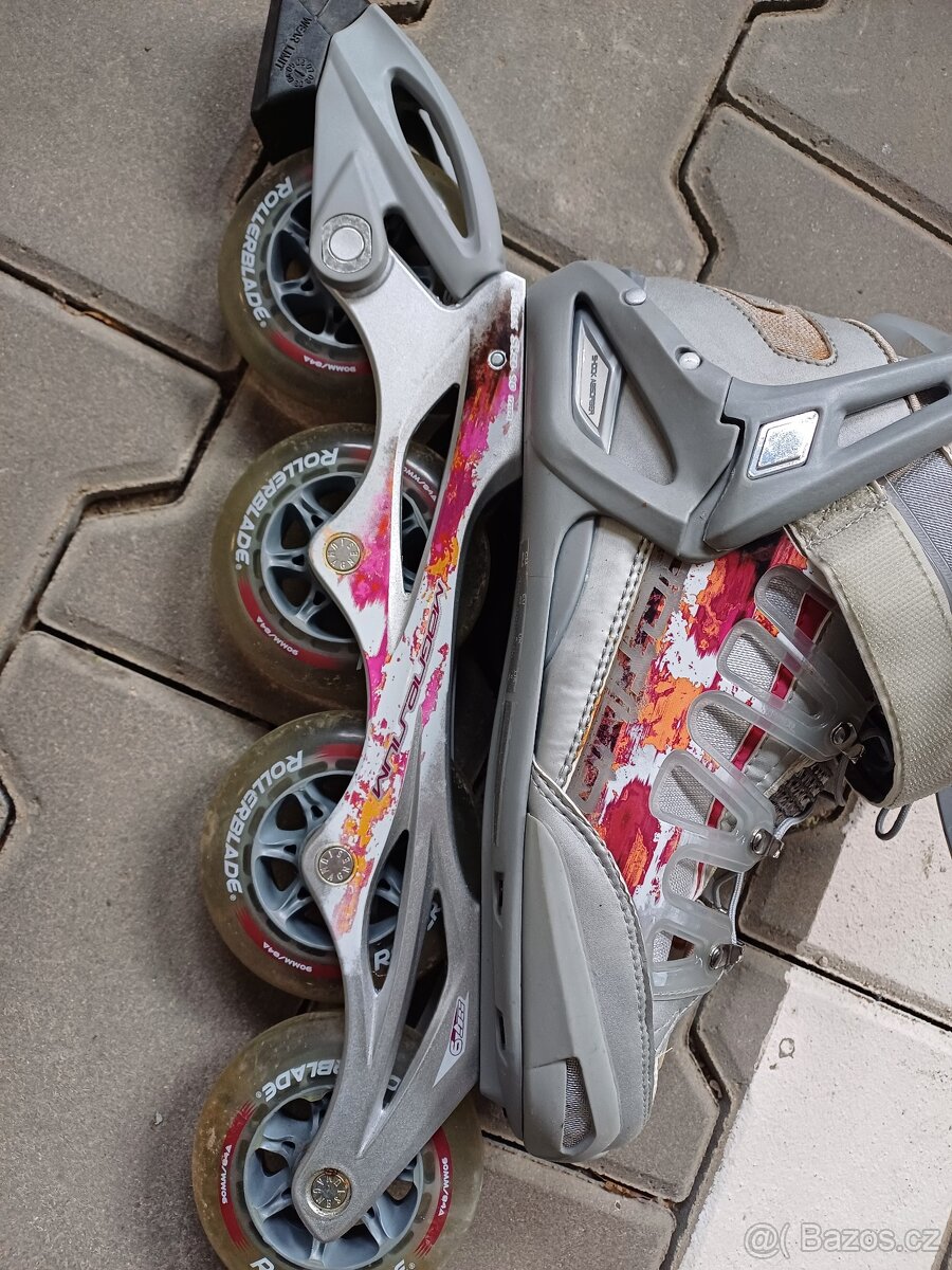 Damske kolečkové brusle vel.39 Rollerblade