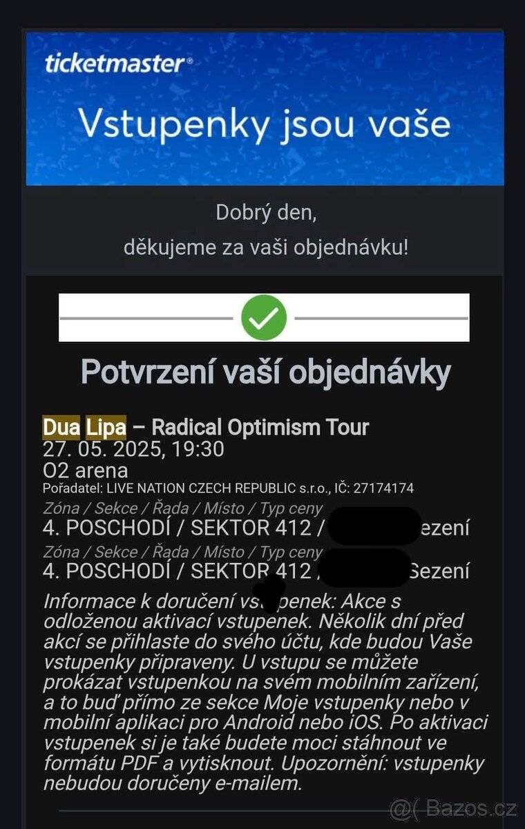 Dua Lipa - Praha 27.5.2025