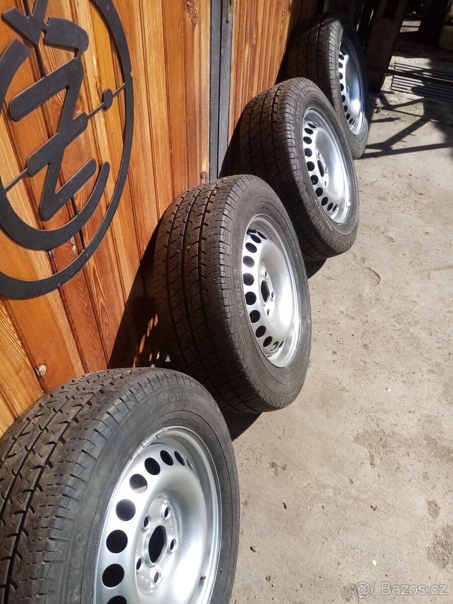 Vw t5 plechova kola, disky
