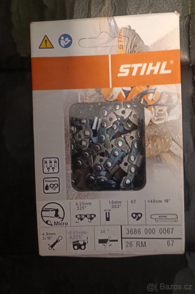 Stihl Pilový řetěz Stihl 40 cm 67 nový