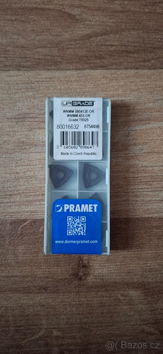 Prodám obráběcí nástroje a plátky
