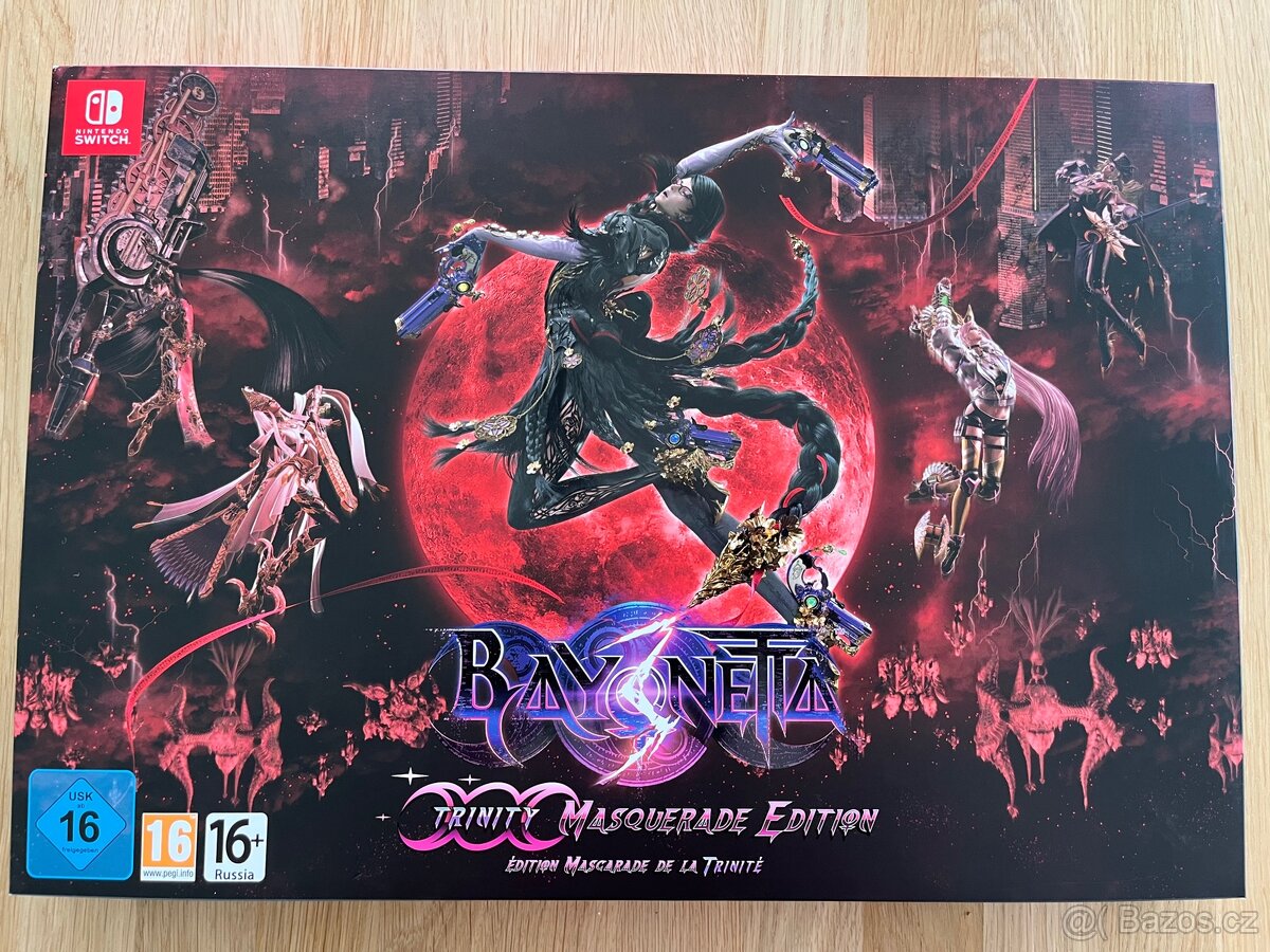 Bayonetta 3 trinity masquerade edition Nintendo switch