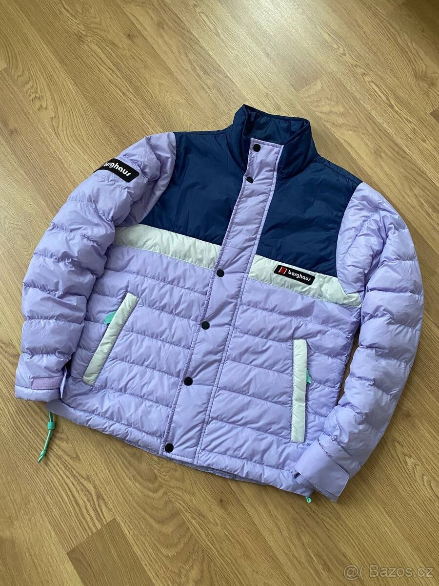 Unisex zateplená bunda Berghaus Glenshee - modrá / fialová