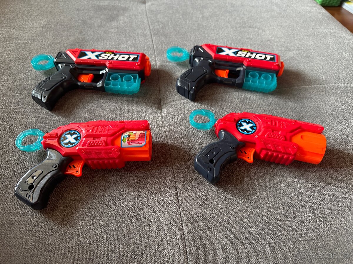 X shot, nerf