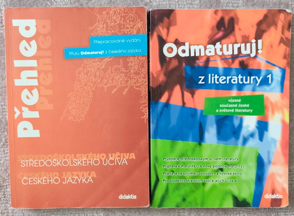 Odmaturuj Z literatury I. Přehled středoškolského učiva čj