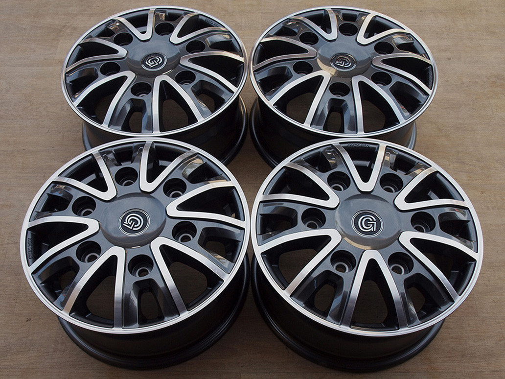 16" Alu kola = 6x205 = MAK – IVECO MAN SPRINTER CRAFTER