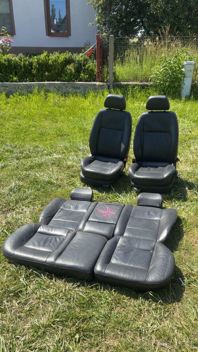 Kožené sedačky octavia 1, golf 4, audi a3