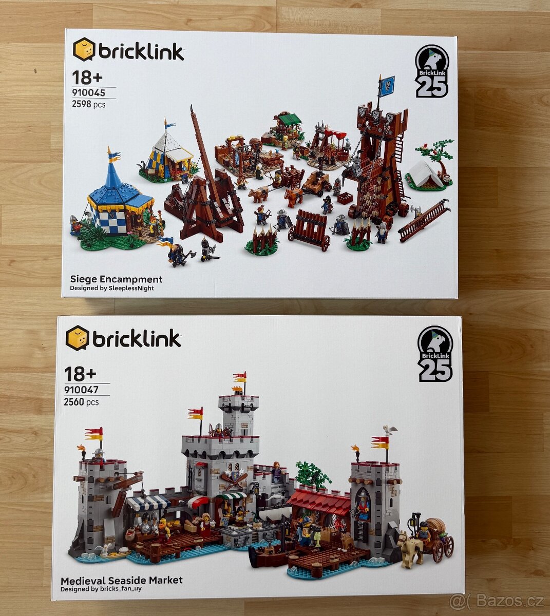 LEGO Bricklink - 910045 a 910047 - Nové - Zapečetěné