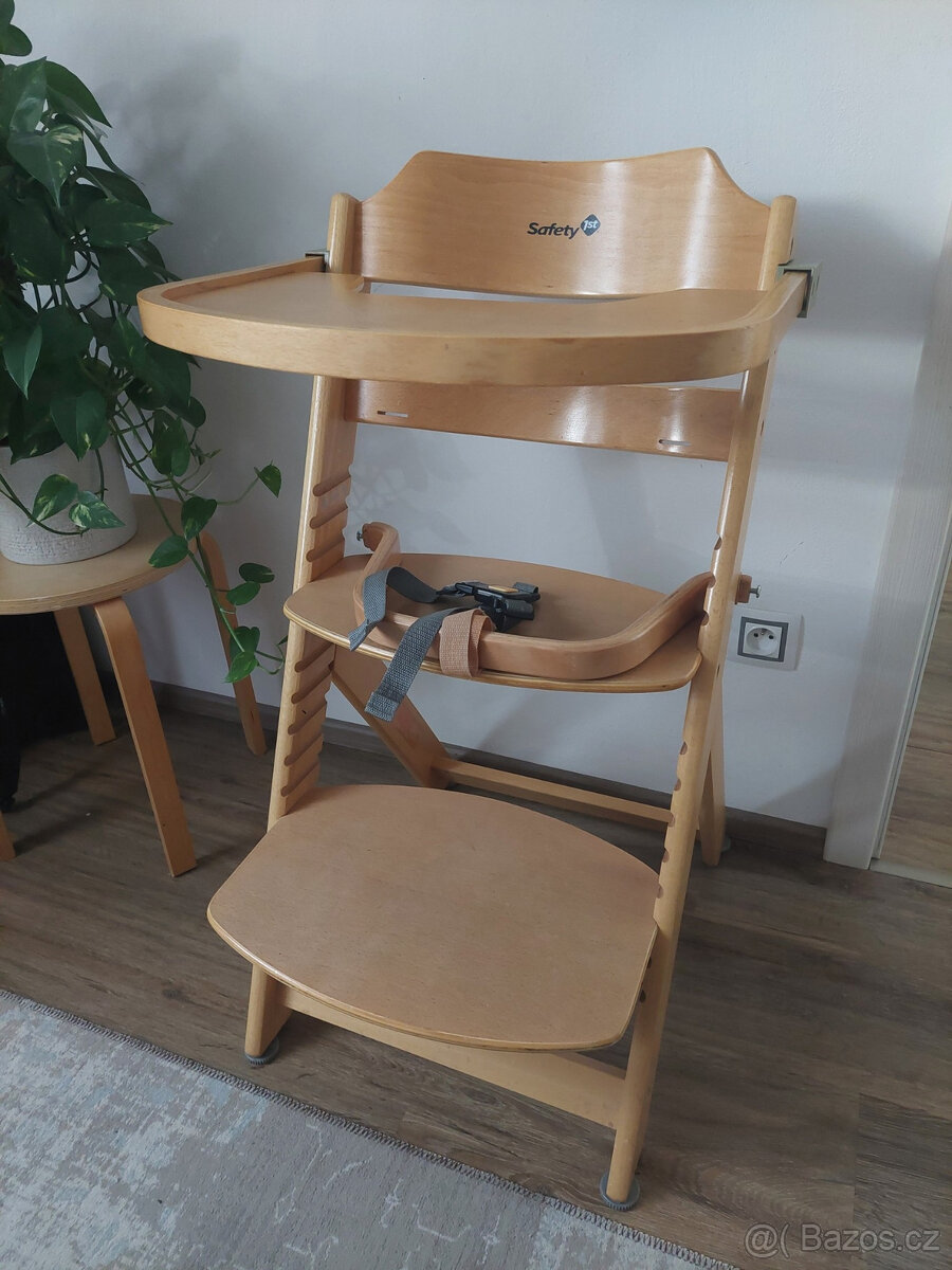 Rostoucí dřevěná židlička Safety