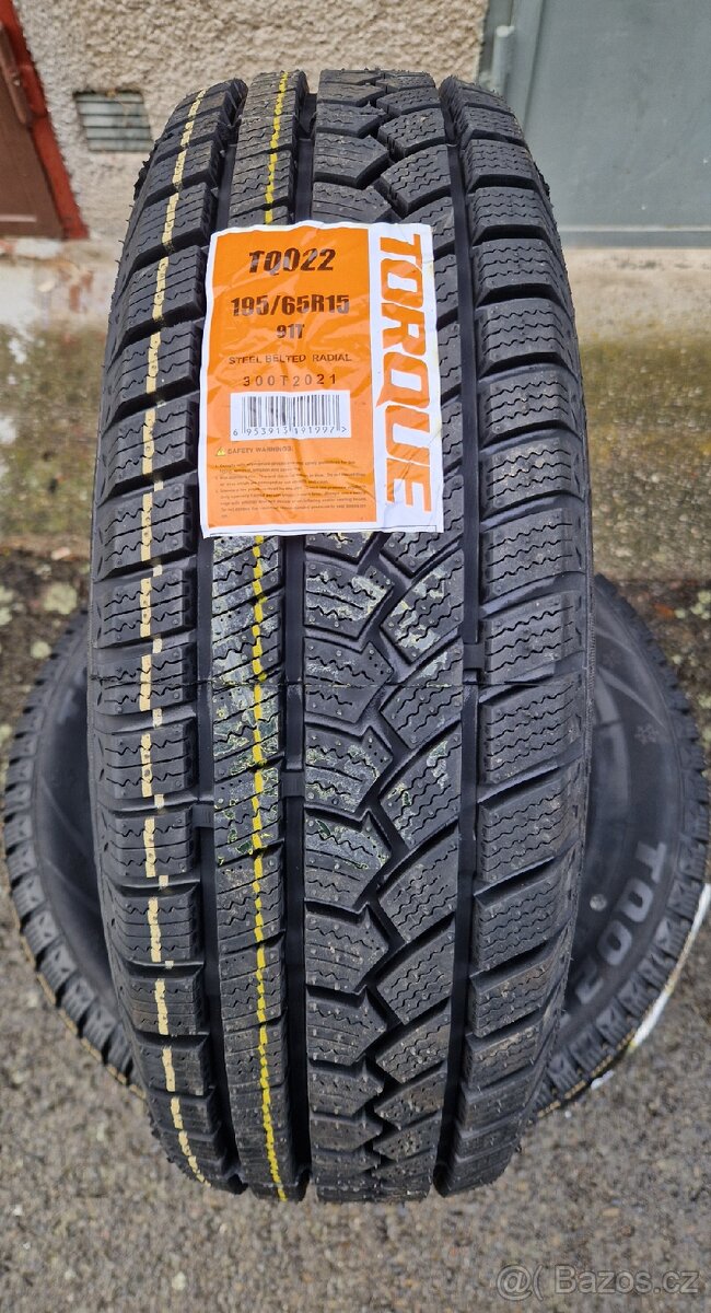 4x Zimni pneu 195/65/15...91T