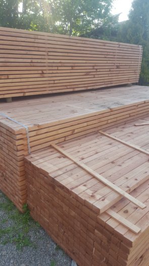 Střešní latě 6x4