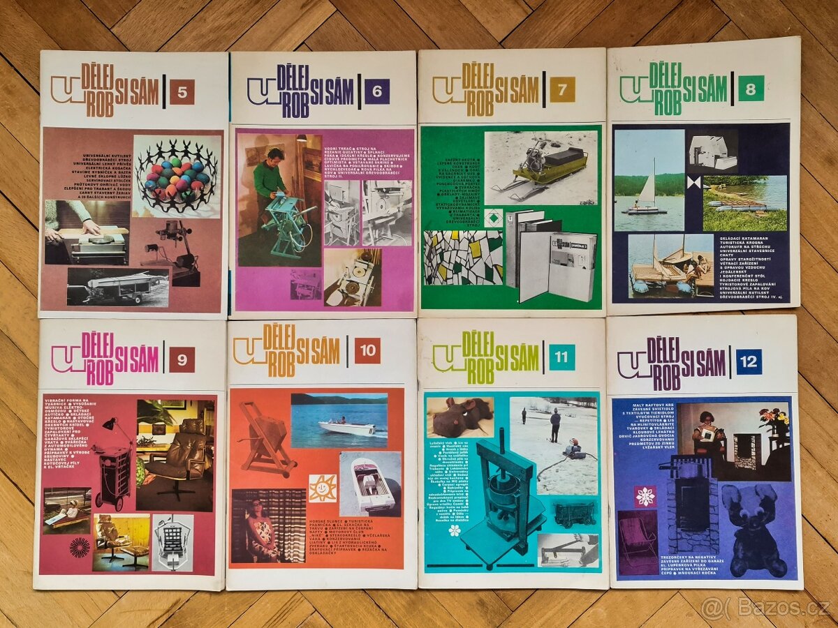 Časopisy Udělej/Urob si sám 1973 - 1993
