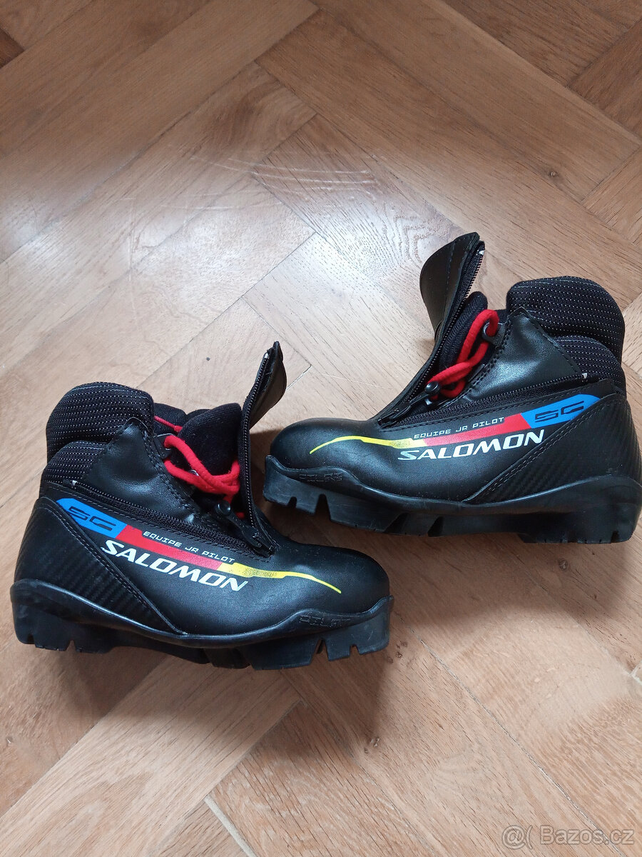 Boty na běžky SNS Salomon dětské vel. 33