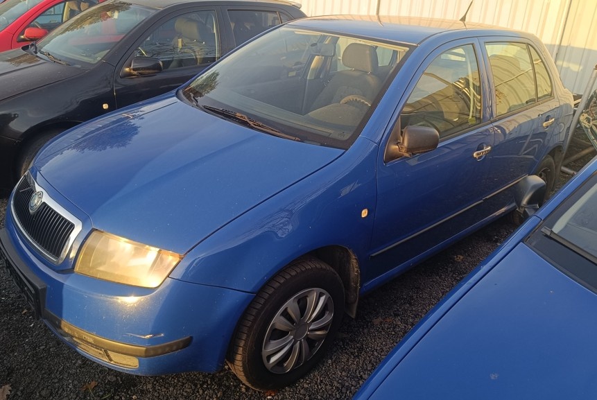 ND z Škoda Fabia 1198.cm3 40.kw benzín r.v.2003 (K81)
