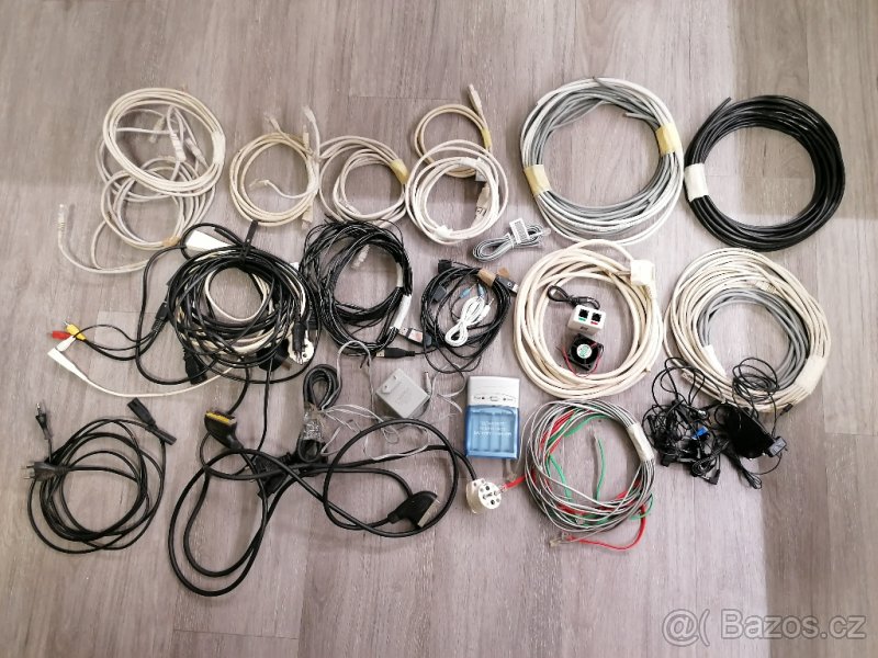 Routery, switch, kabely, adaptéry, PC kabely, větráky a jiné