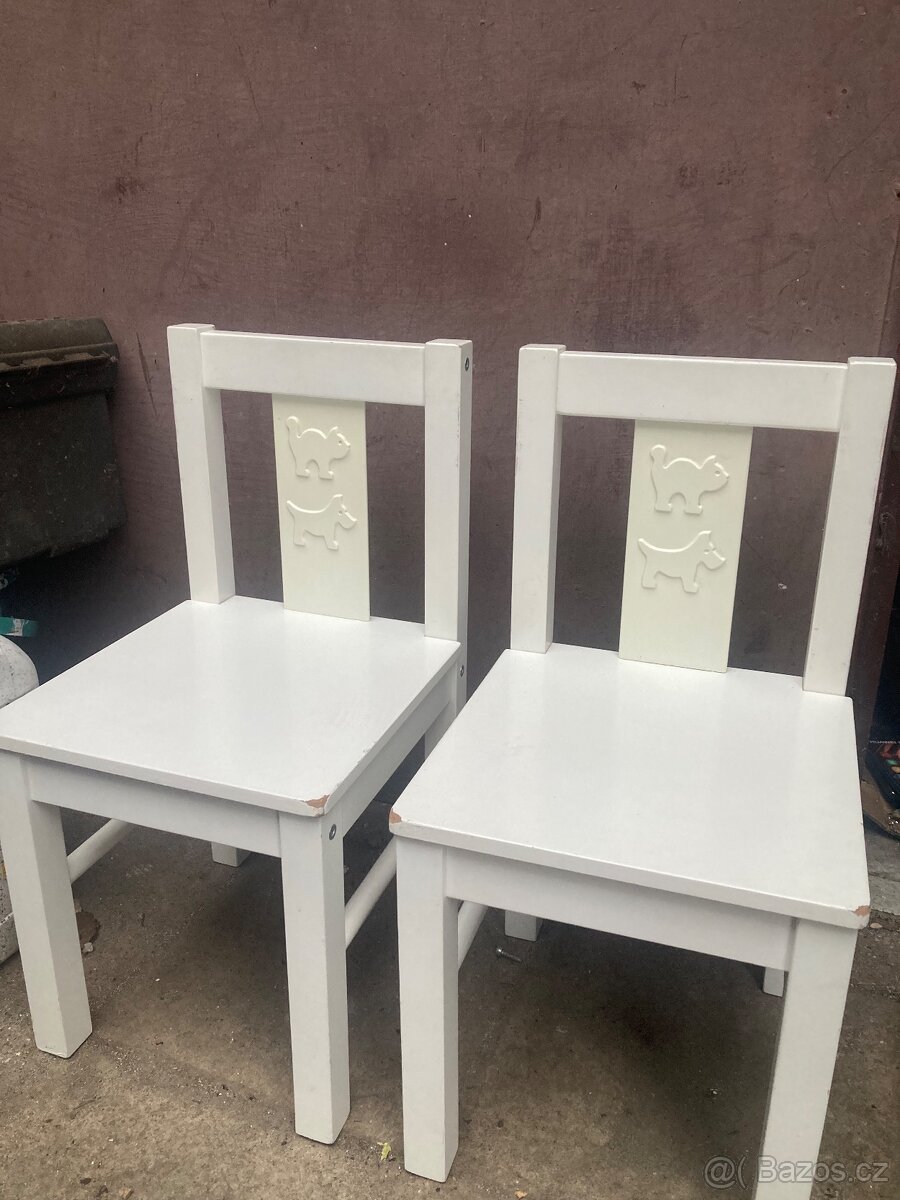 Ikea kritter detska zidlicka