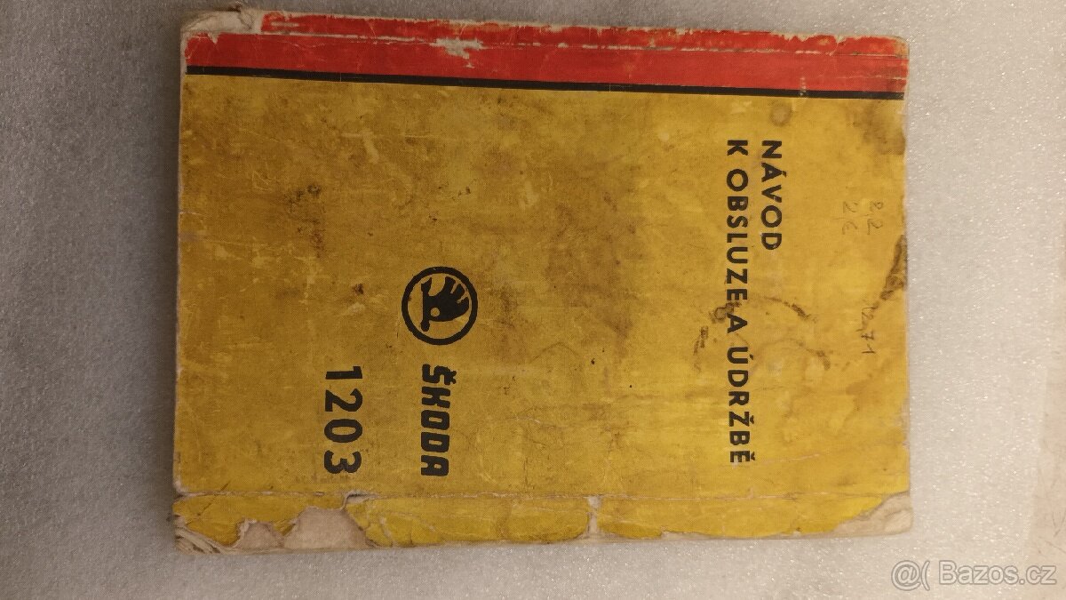 Návod k obsluze Škoda 1203