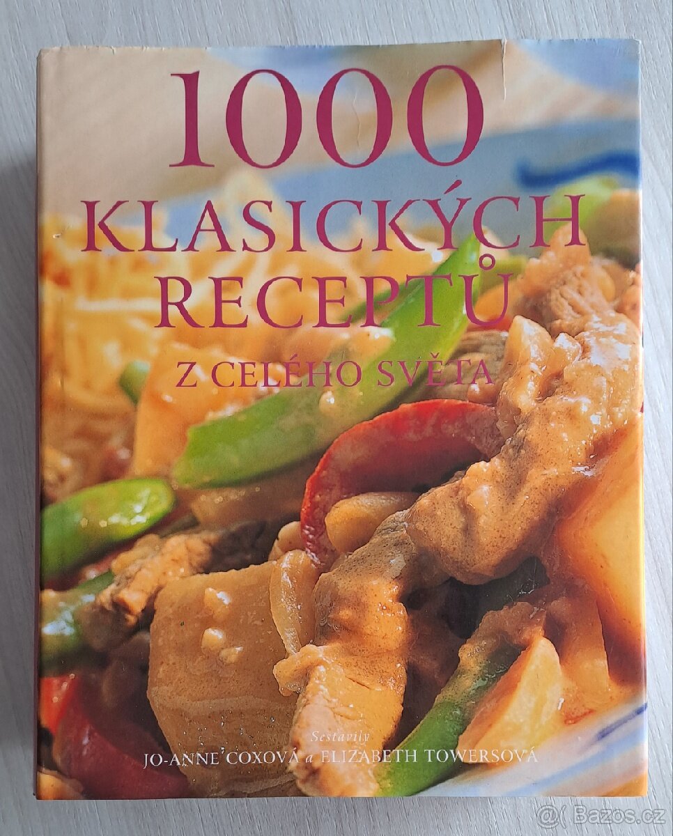 Kniha receptů, kuchařka