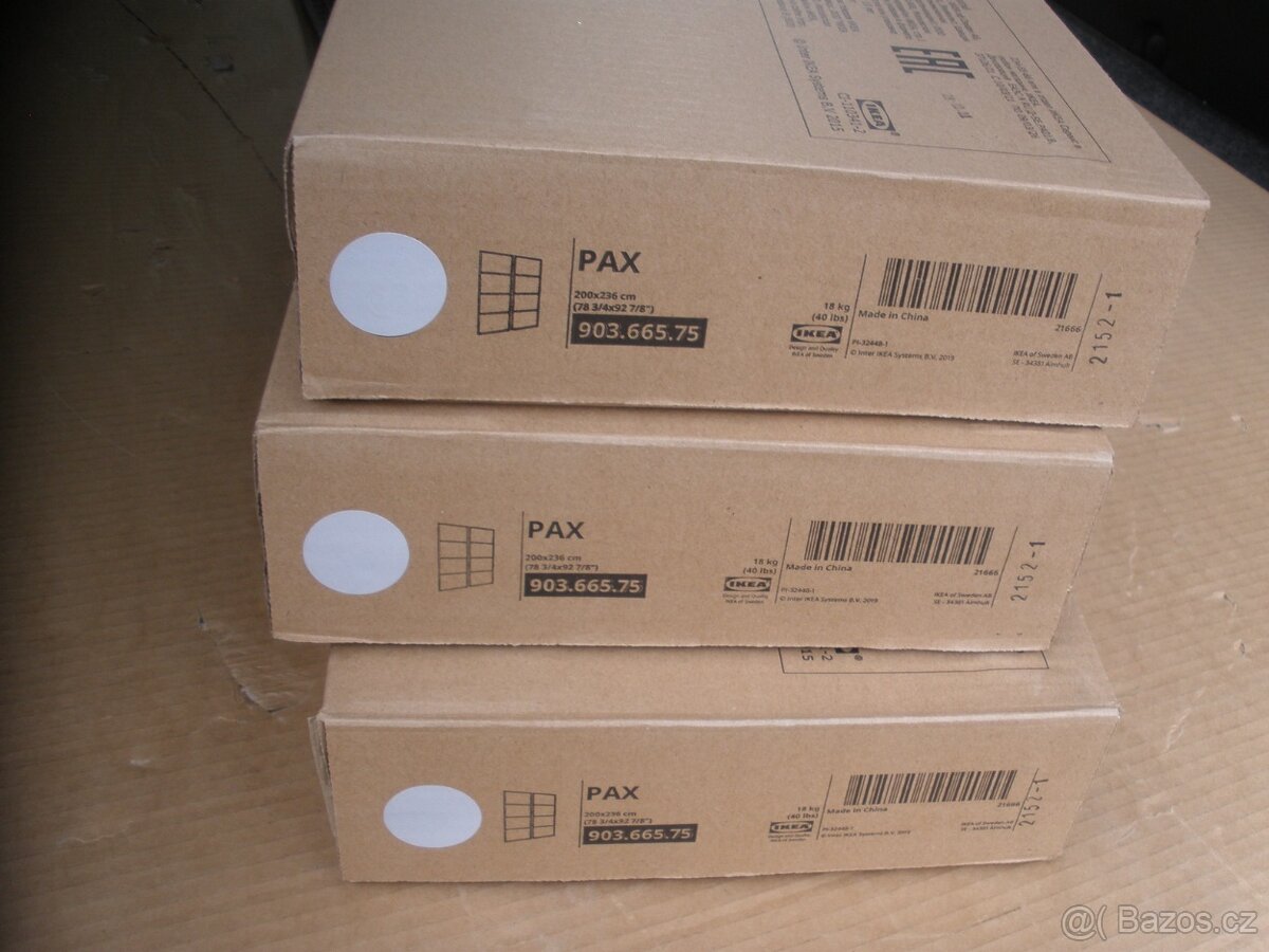 ikea pax rám 200x236