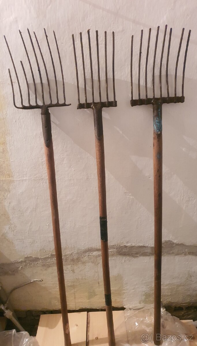 Vidle, Starší modely.